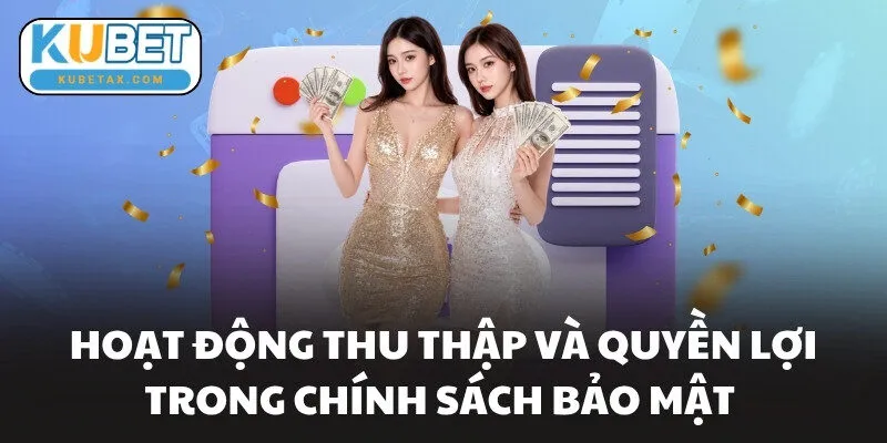 Hoạt động thu thập và quyền lợi trong chính sách bảo mật 